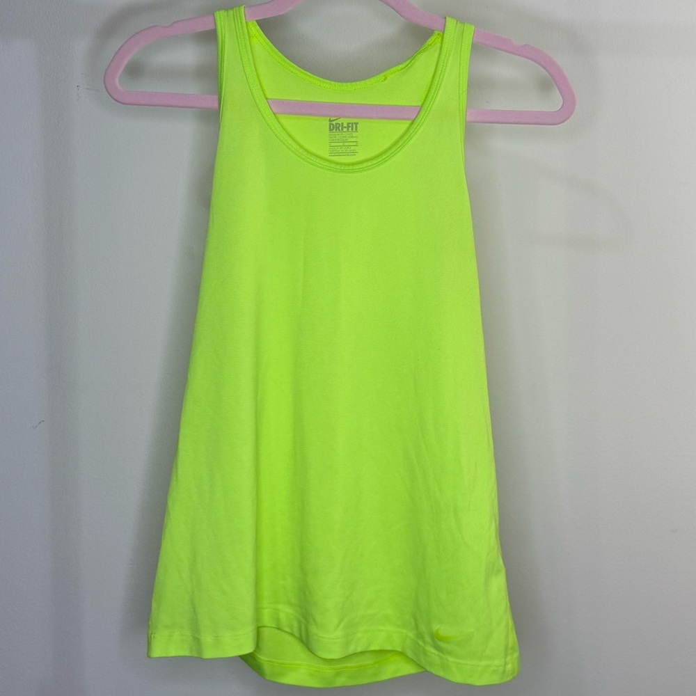 Nike Dri-Fit Tank Top Neon Green